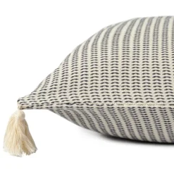 Navy Trapeze Organic Cotton Throw Pillow-Kirkland's Home Outlet