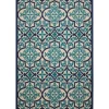Navy Trellis Outdoor Area Rug, 7X10-Kirkland's Home Online