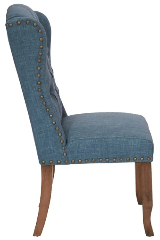 Navy Tufted Jenna Dining Chair-Kirkland's Home Hot