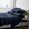 Navy Ultra Soft 6-Pc. Queen Sheet Set-Kirkland's Home Sale