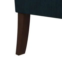 Navy Upholstered Button Tufted Accent Chair-Kirkland's Home Online