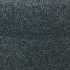 Navy Upholstered Round Storage Ottoman-Kirkland's Home Outlet