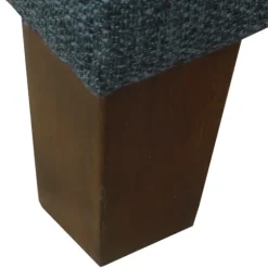 Navy Upholstered Square Storage Ottoman-Kirkland's Home New