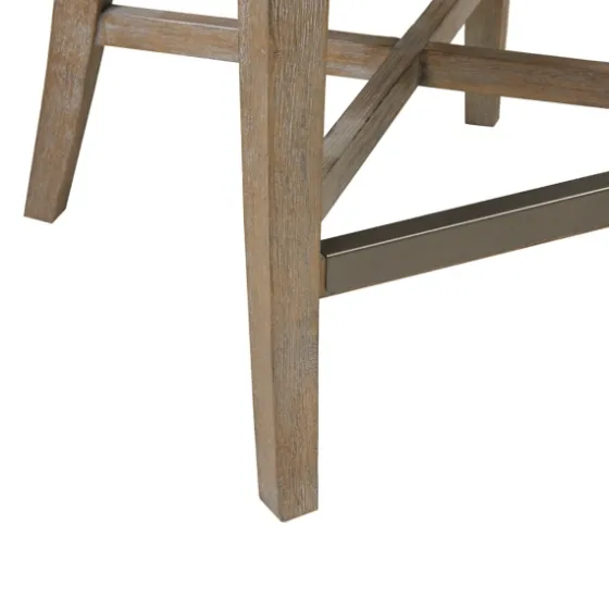 Navy Upholstered Wingback Swivel Counter Stool-Kirkland's Home Cheap