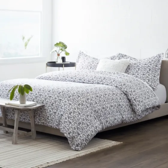 Navy Vines 3-Pc. King Duvet Cover Set-Kirkland's Home Sale