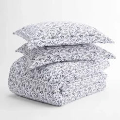 Navy Vines 3-Pc. King Duvet Cover Set-Kirkland's Home Sale