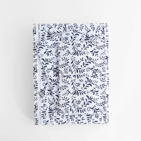 Navy Vines 3-Pc. King Duvet Cover Set-Kirkland's Home Sale