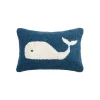 Navy Whale Lumbar Pillow-Kirkland's Home Cheap