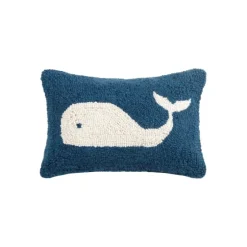 Navy Whale Lumbar Pillow-Kirkland's Home Cheap