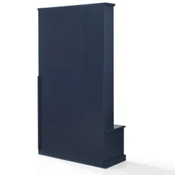 Navy Wood Storage Bench Hall Tree-Kirkland's Home Cheap