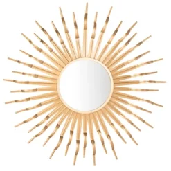 Naya Golden Sunburst Wall Mirror-Kirkland's Home Best