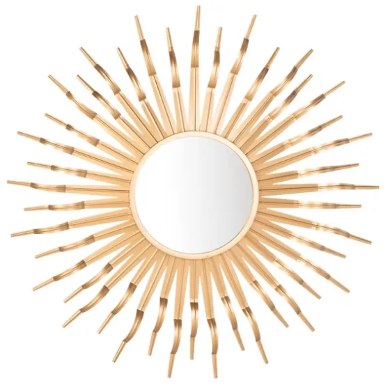 Naya Golden Sunburst Wall Mirror-Kirkland's Home Best