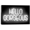 Neon Hello Gorgeous Canvas Art Print-Kirkland's Home Discount