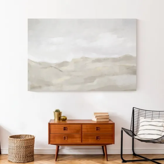 Neutral Abstract Canvas Art Print, 48X32 In.-Kirkland's Home Best Sale