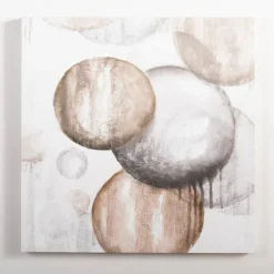 Neutral Abstract Spheres Canvas Art Print-Kirkland's Home Store