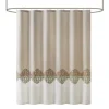Neutral Block Embroidered Shower Curtain-Kirkland's Home Store