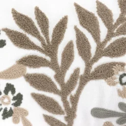 Neutral Blooms Hand Embroidered Lumbar Pillow-Kirkland's Home Cheap