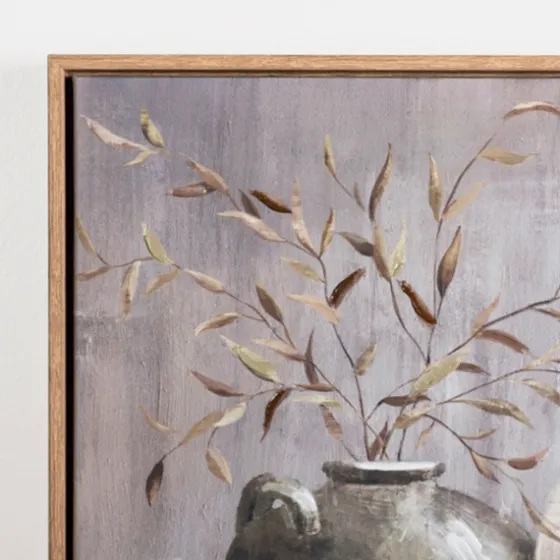 Neutral Botanical Vases Framed Canvas Art Print-Kirkland's Home Sale