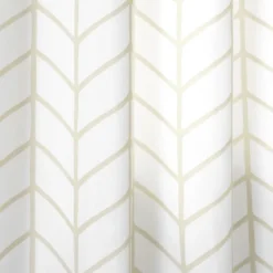 Neutral Chevron 2-Pc. Curtain Panel Set, 84 In.-Kirkland's Home Flash Sale