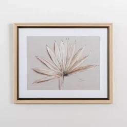 Neutral Dry Palm Leaf Framed Art Print-Kirkland's Home New