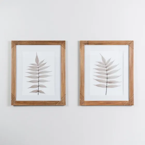 Neutral Fern Ii Framed Art Print-Kirkland's Home Outlet