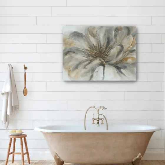 Neutral Floral Giclee Canvas Art Print-Kirkland's Home Best Sale