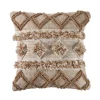 Neutral Geometric Pom Pom Pillow-Kirkland's Home Cheap