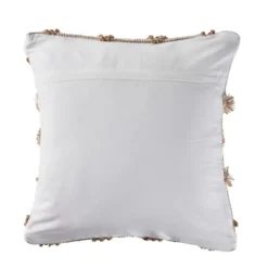 Neutral Geometric Pom Pom Pillow-Kirkland's Home Cheap