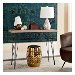 Neutral Hairpin Legs Console Table-Kirkland's Home Fashion