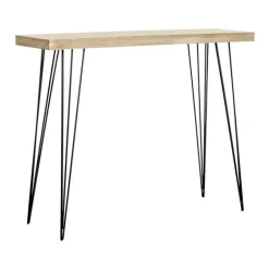 Neutral Hairpin Legs Console Table-Kirkland's Home Fashion