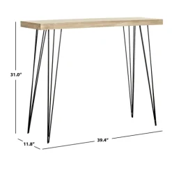 Neutral Hairpin Legs Console Table-Kirkland's Home Fashion