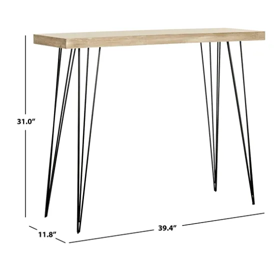 Neutral Hairpin Legs Console Table-Kirkland's Home Fashion