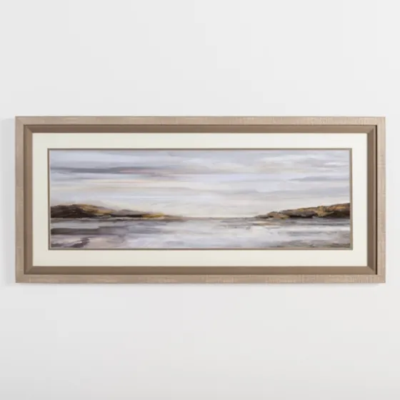 Neutral Horizon Landscape Framed Art Print-Kirkland's Home Flash Sale
