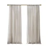 Neutral Linen Blend Curtain Panel Set, 84 In-Kirkland's Home Cheap
