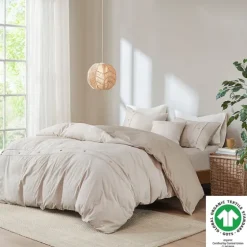 Neutral Oversized 3-Pc. Queen Duvet Cover Set-Kirkland's Home Online