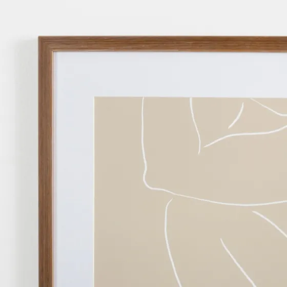 Neutral Sketched Lady Framed Art Print-Kirkland's Home New