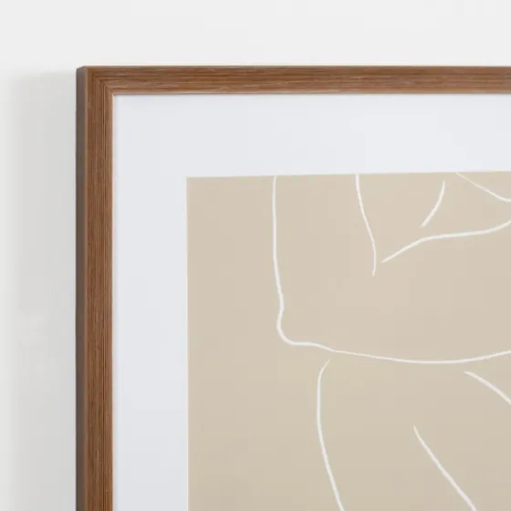 Neutral Sketched Lady Framed Art Print-Kirkland's Home New