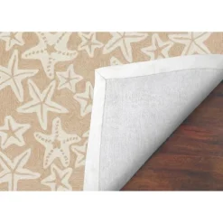 Neutral Starfish Outdoor Area Rug, 5X7-Kirkland's Home Cheap