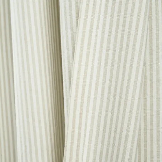 Neutral Vintage Stripe Curtain Panel Set, 84 In.-Kirkland's Home Best