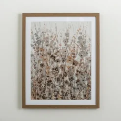 Neutral Wildflowers I Framed Art Print-Kirkland's Home Flash Sale
