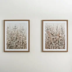 Neutral Wildflowers Ii Framed Art Print-Kirkland's Home Cheap