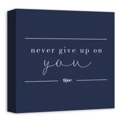 Never Give Up On You Canvas Art Print-Kirkland's Home Store