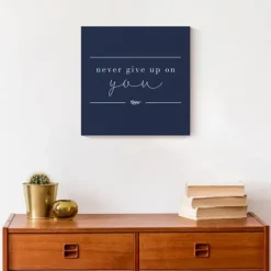 Never Give Up On You Canvas Art Print-Kirkland's Home Store