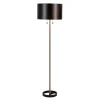 Nickel And Metal Shade Floor Lamp-Kirkland's Home Fashion