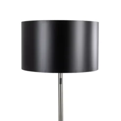 Nickel And Metal Shade Floor Lamp-Kirkland's Home Fashion