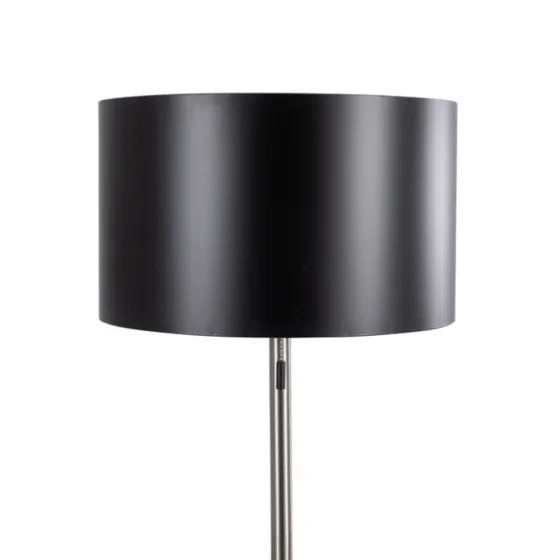 Nickel And Metal Shade Floor Lamp-Kirkland's Home Fashion