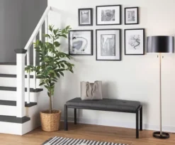 Nickel And Metal Shade Floor Lamp-Kirkland's Home Fashion