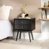 Nightshade Mid Century Wooden Nightstand-Kirkland's Home Cheap