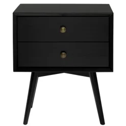 Nightshade Mid Century Wooden Nightstand-Kirkland's Home Cheap