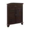 Nikki Dark Wooden Corner Cabinet-Kirkland's Home New
